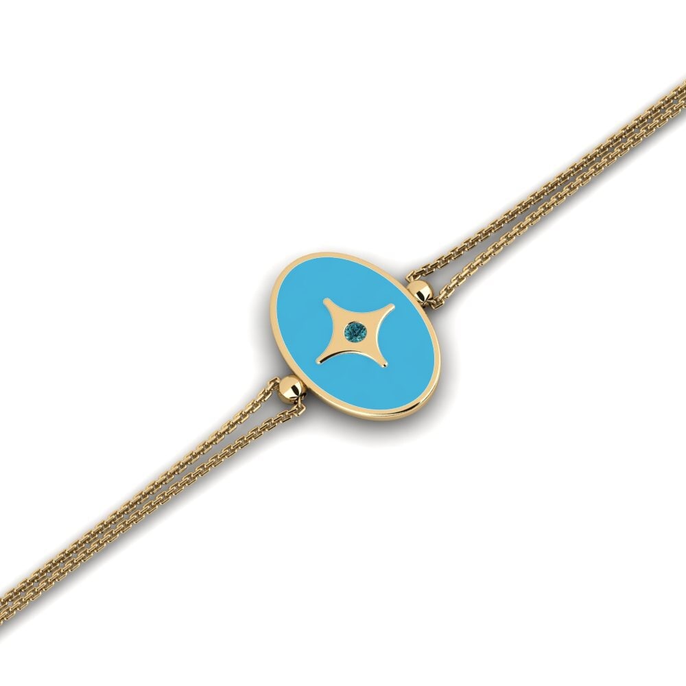 Blue Diamond Women's Bracelet Shorogyt