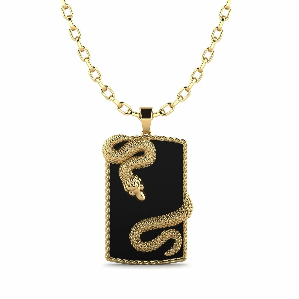 Yellow Gold Men's Pendant Shug