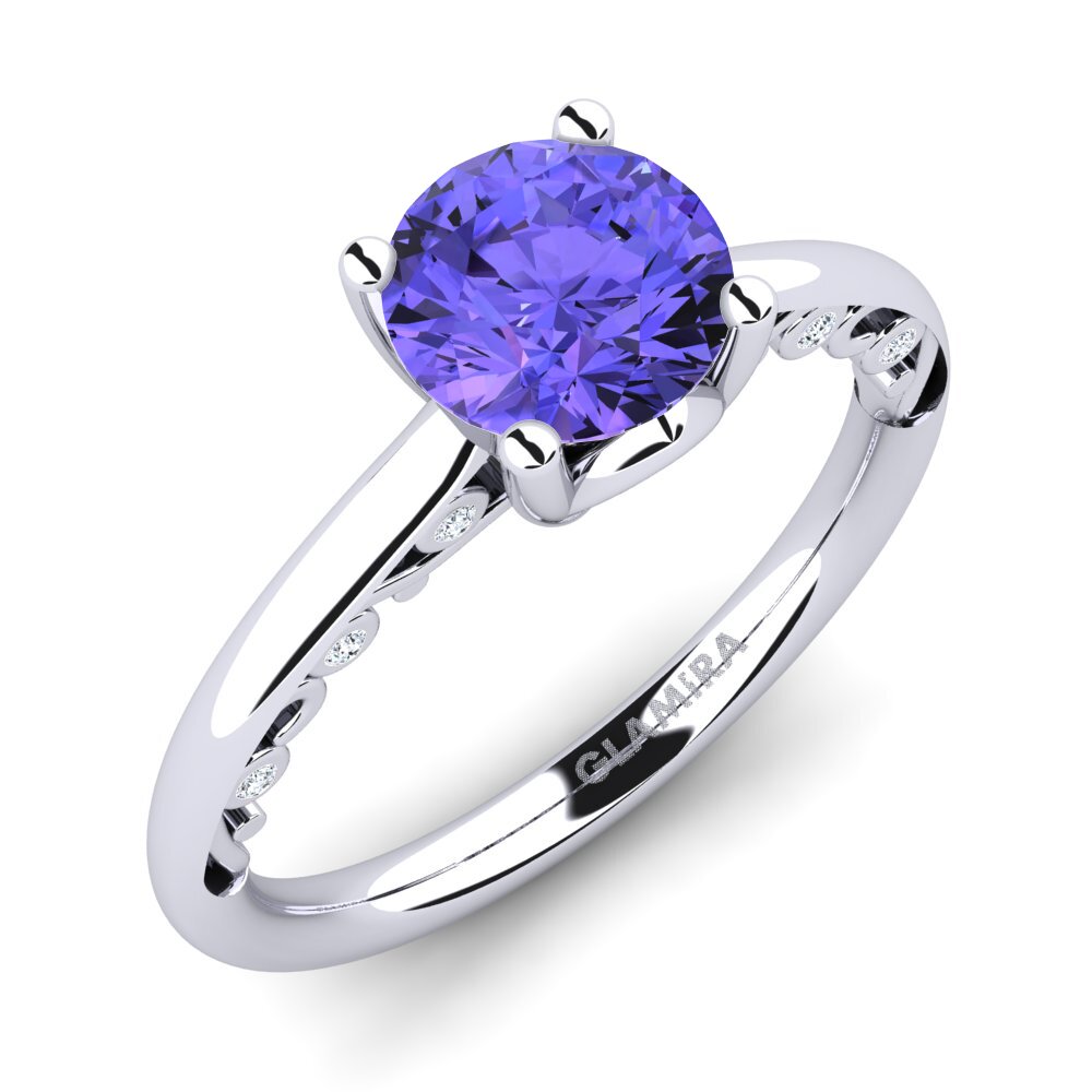 Tanzanite Engagement Ring Siargaole 1.0 crt