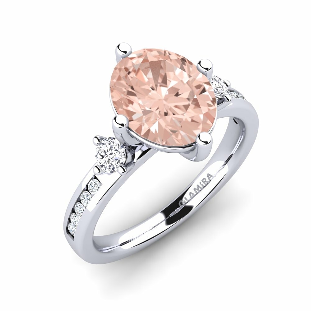 Morganite Engagement Ring Sibora