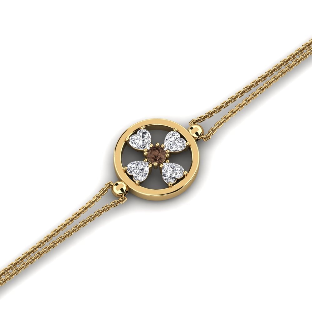 Smoky Quartz Women's Bracelet Sibylla