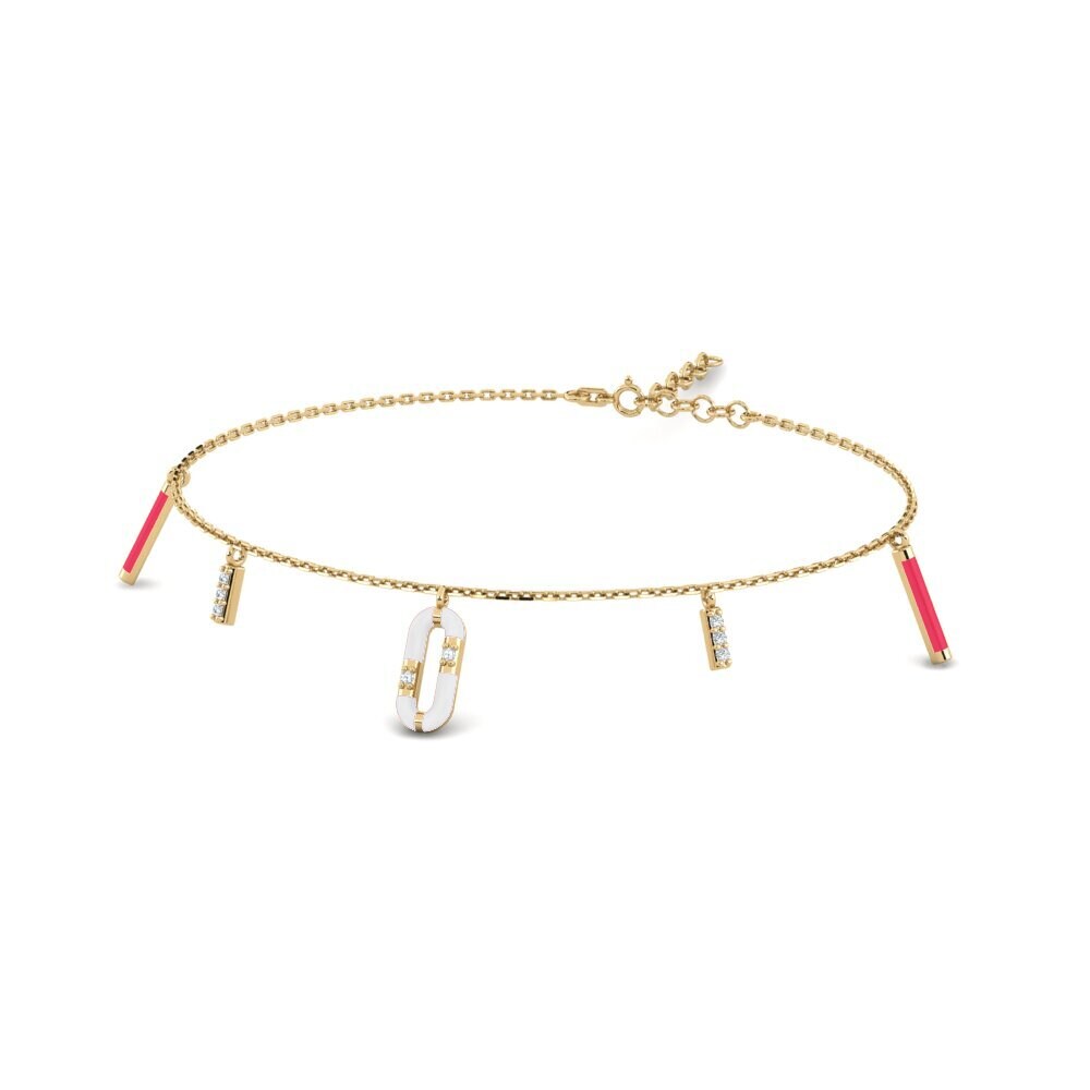 Zirconia Women's Bracelet Sideros