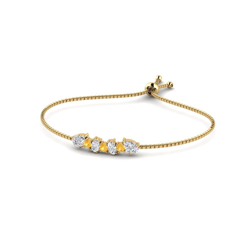 Citrine Women's Bracelet Siemen