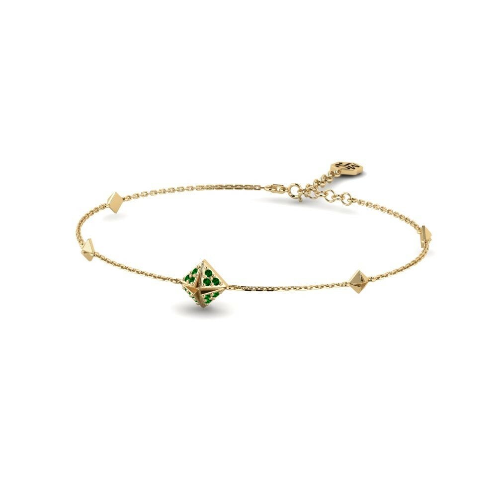 Green Zirconia Women's Bracelet Sikuea