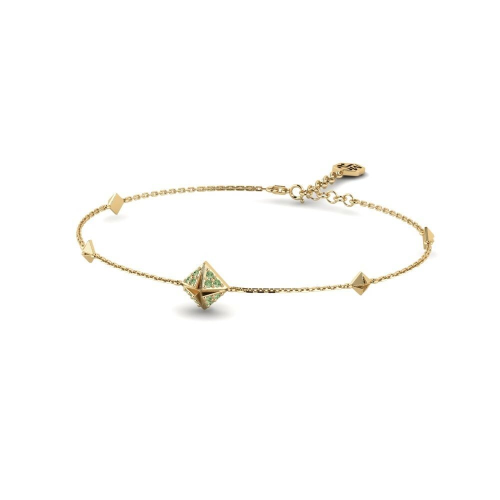Groene Diamant Dames Armband Sikuea