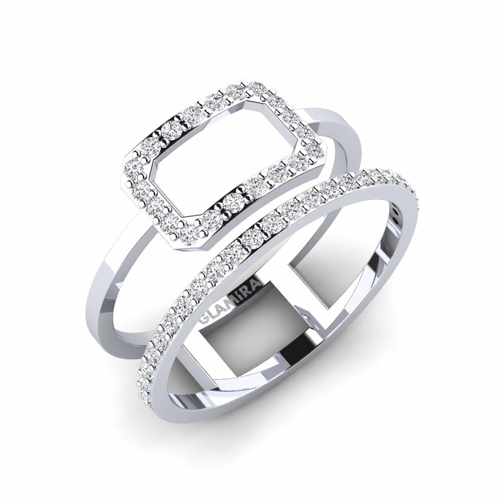 950 Platinum Ring Simul