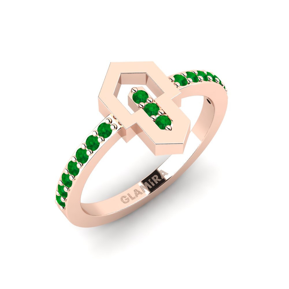 18K Rood Goud Knokkelring Singular