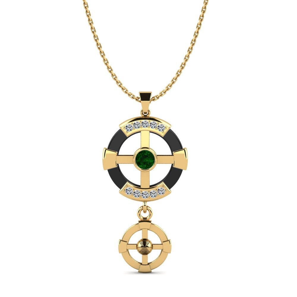 Green Tourmaline Women's Pendant Siqueiros