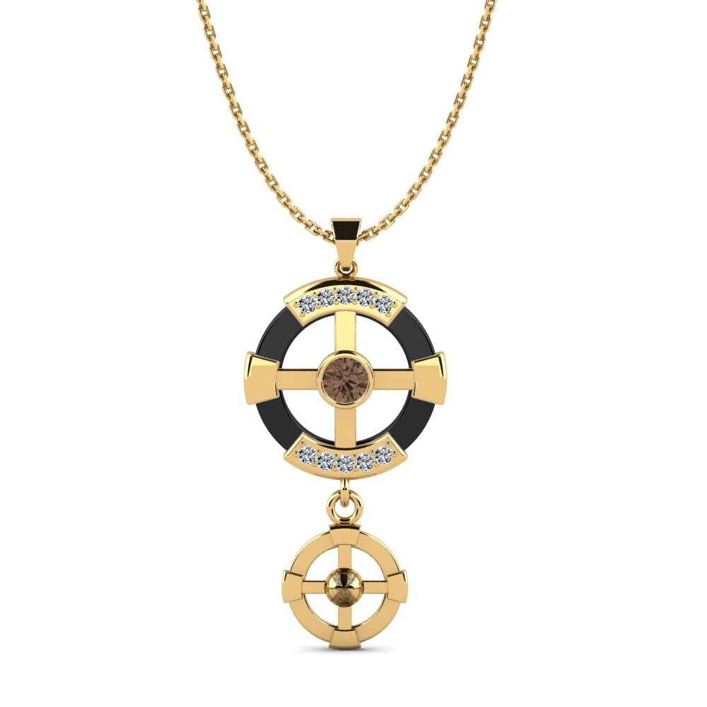Smoky Quartz Women's Pendant Siqueiros