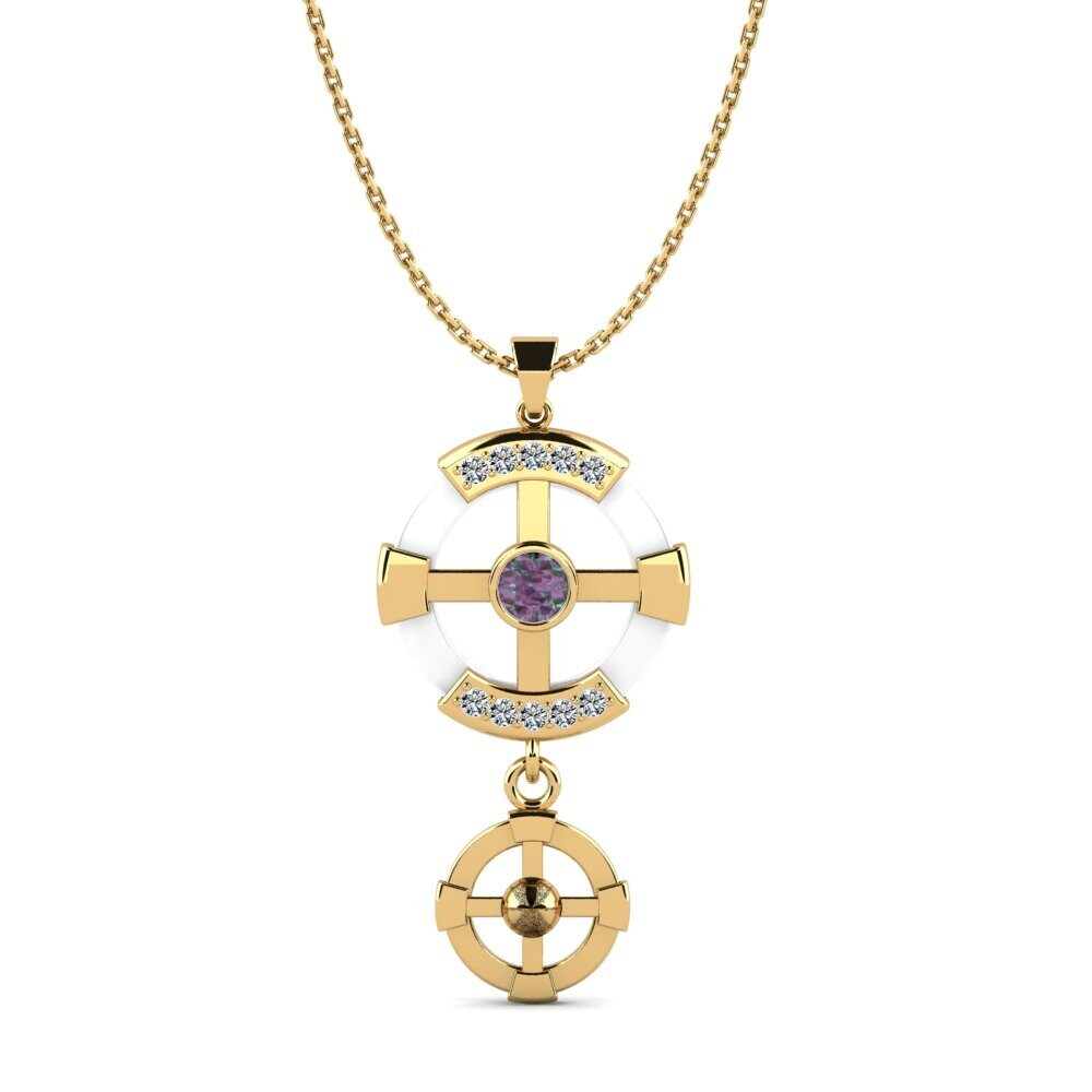 Mystic Topaz Women's Pendant Siqueiros