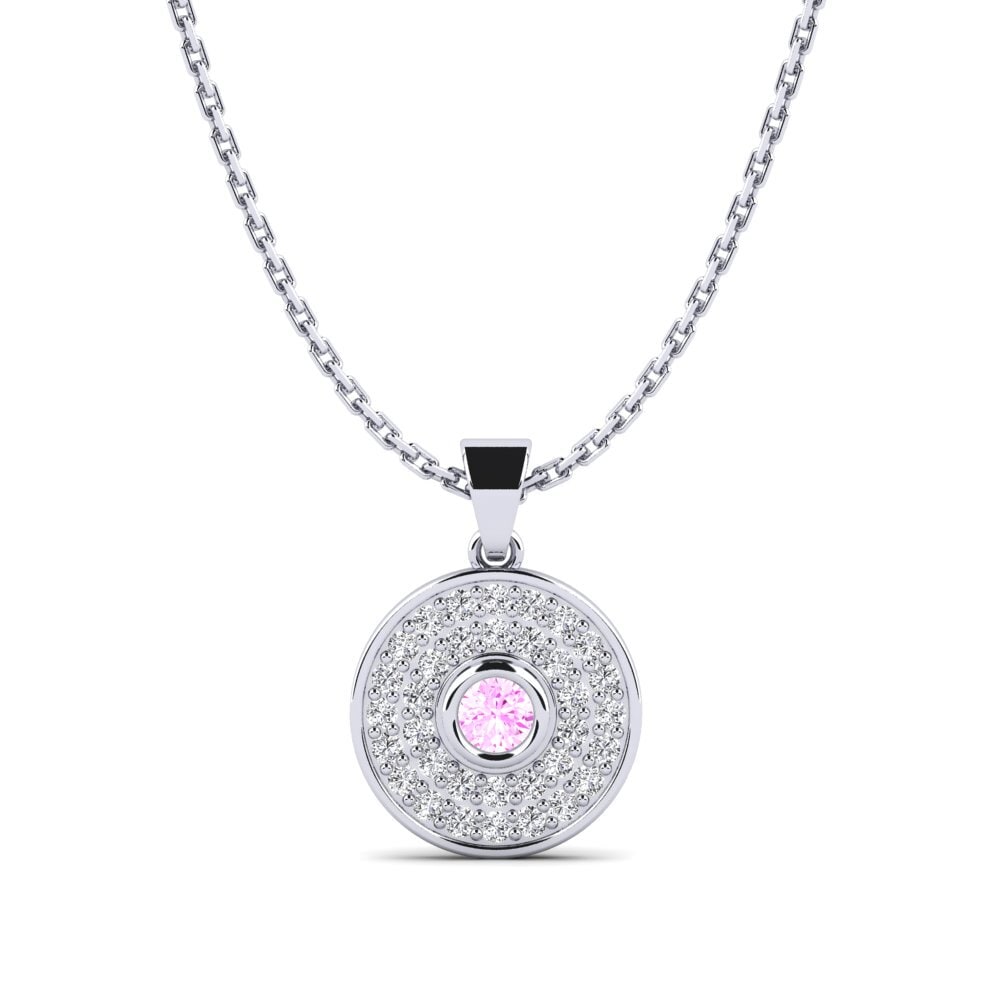 Pink Sapphire Pendant Siskin