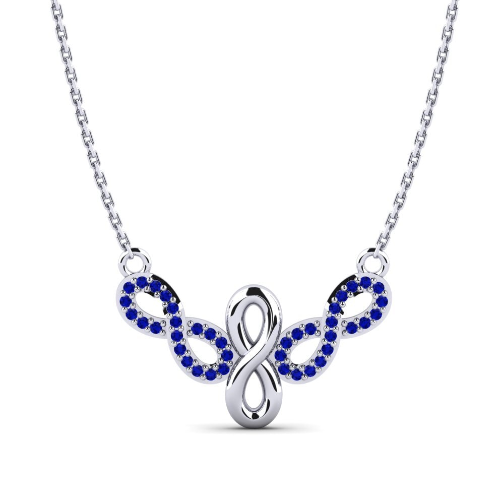 Sapphire Women's Necklace Skagern