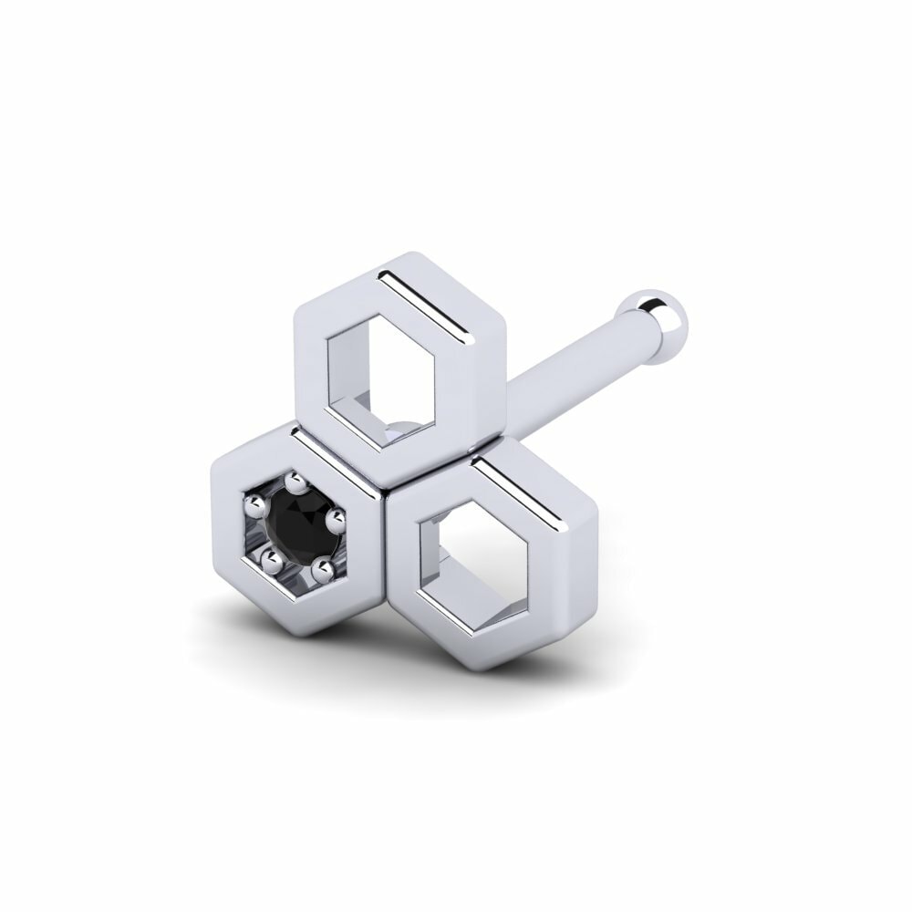 Black Diamond Nose Pin Skiable