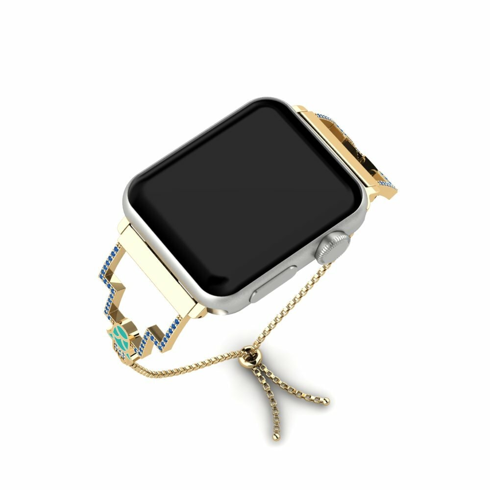 Dark Blue Zirconia Apple Watch® Strap Skrivnost