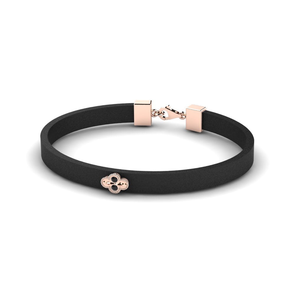 14ct Rose Gold Men's Bracelet Skylar