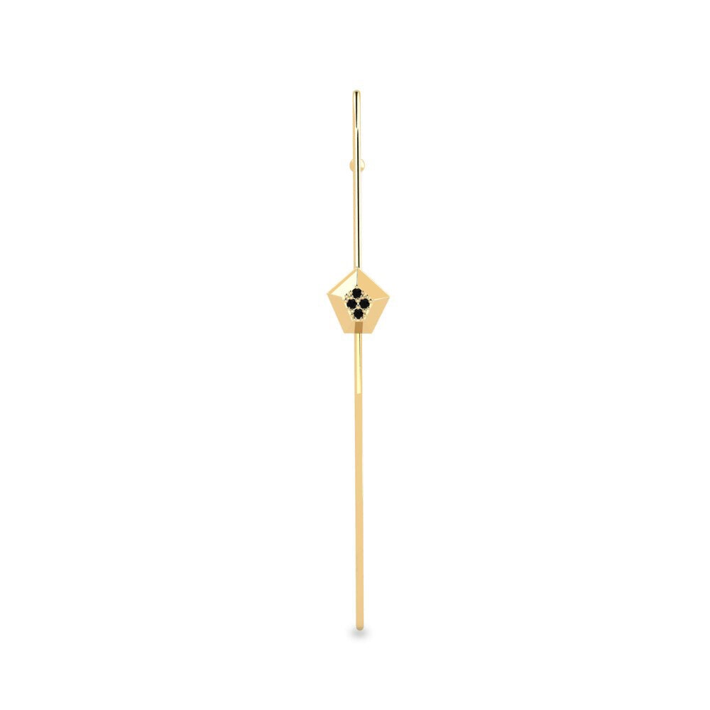 Black Sapphire Ear Piercing Skymap