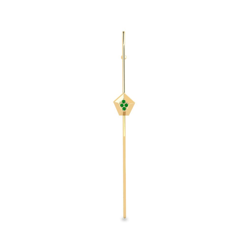Emerald Ear Piercing Skymap