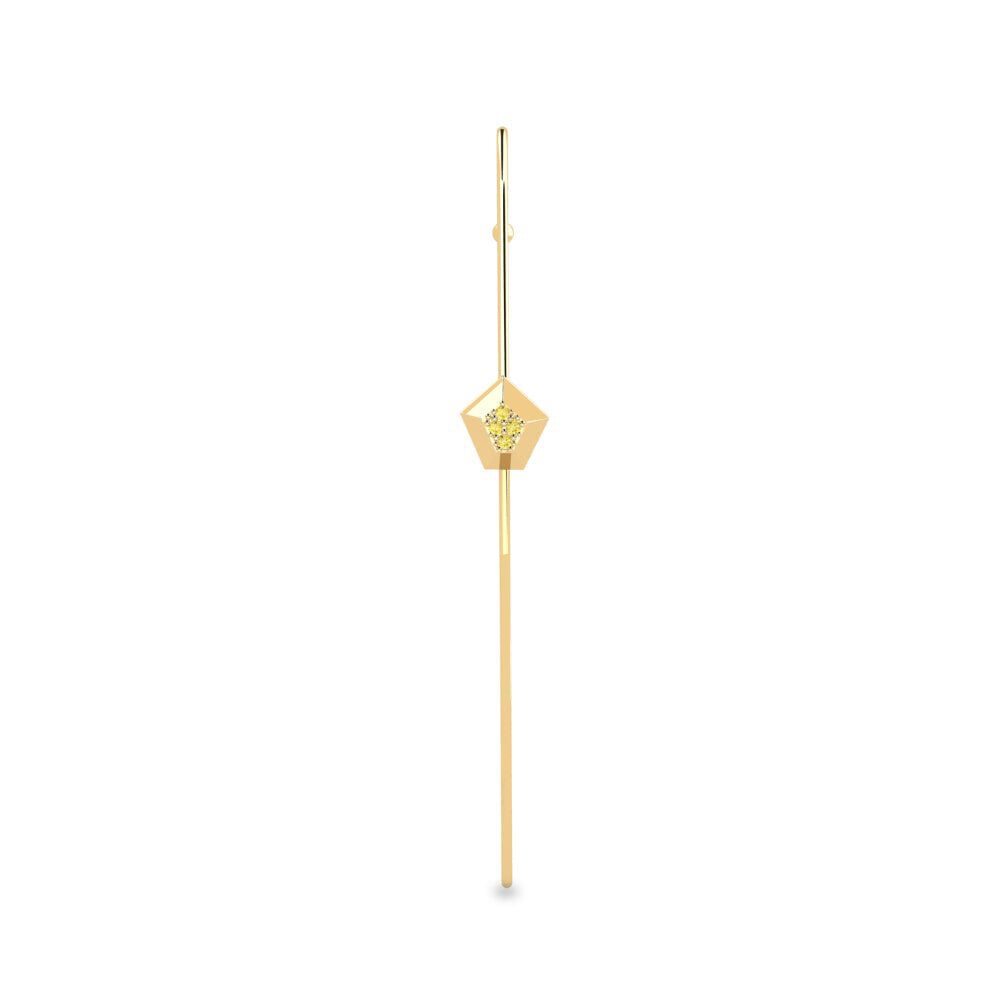 Yellow Sapphire Ear Piercing Skymap