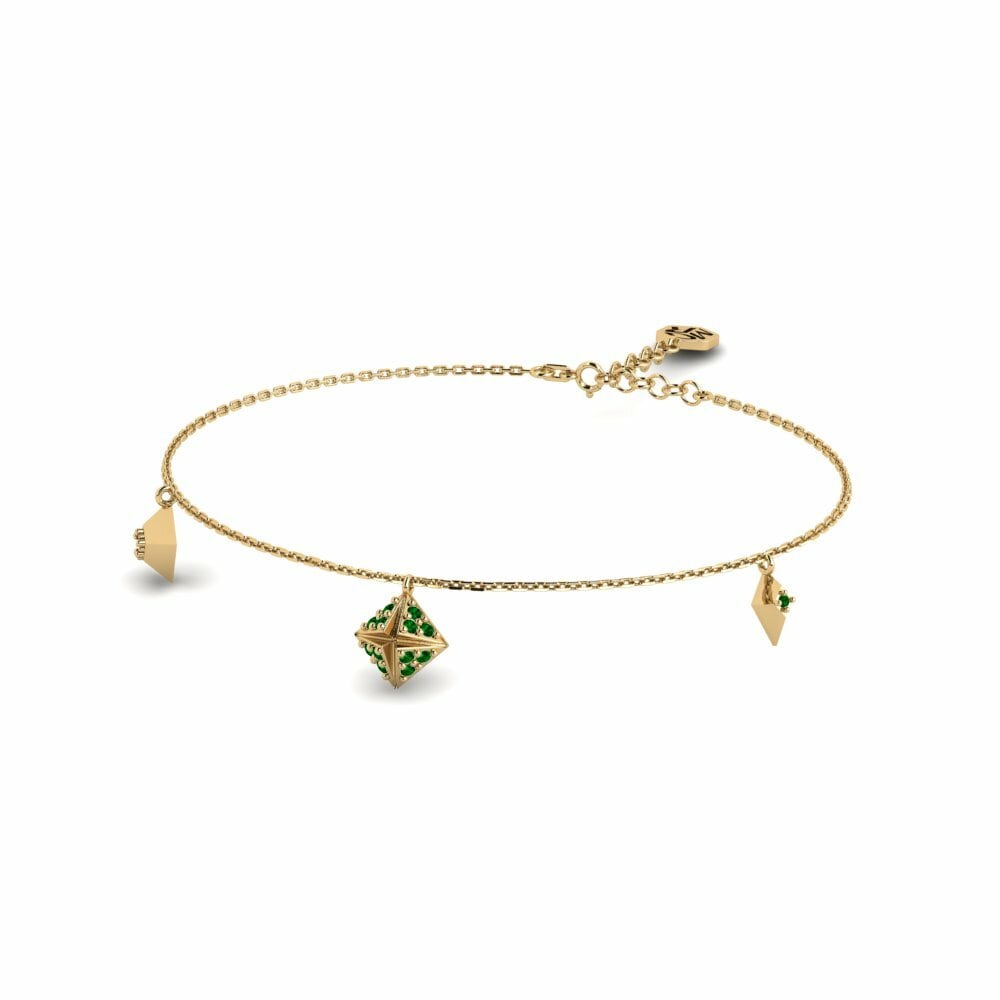 Green Zirconia Women's Bracelet Slawa