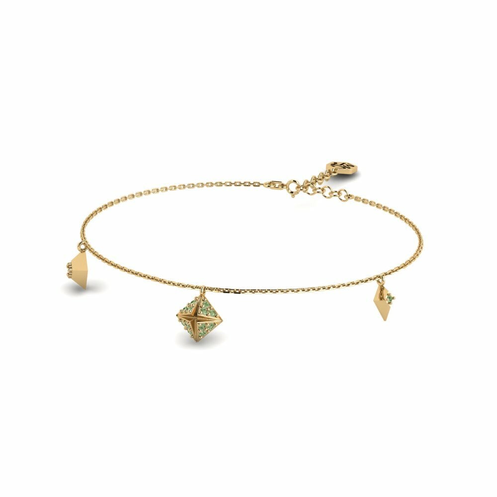 Groene Diamant Dames Armband Slawa