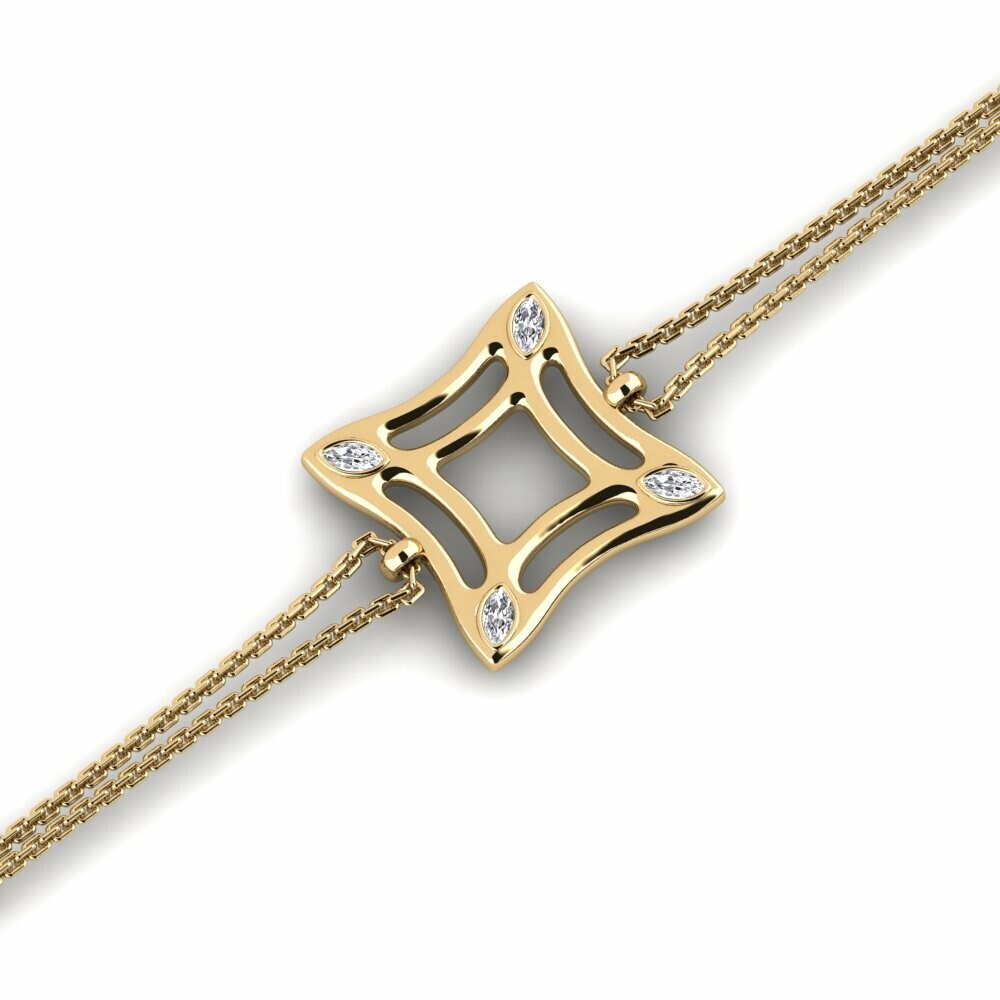 Diamant De Synthèse Bracelet pour femme Snearumo