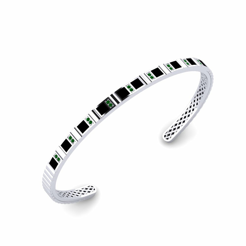 Swarovski Green Men's Bracelet Snom