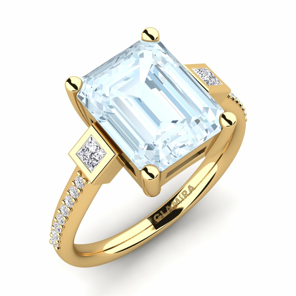 18ct Yellow Gold Engagement Ring Sohniel
