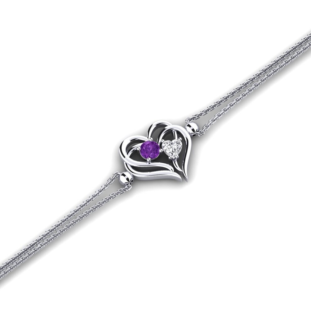 Amethyst Women's Bracelet Soleil