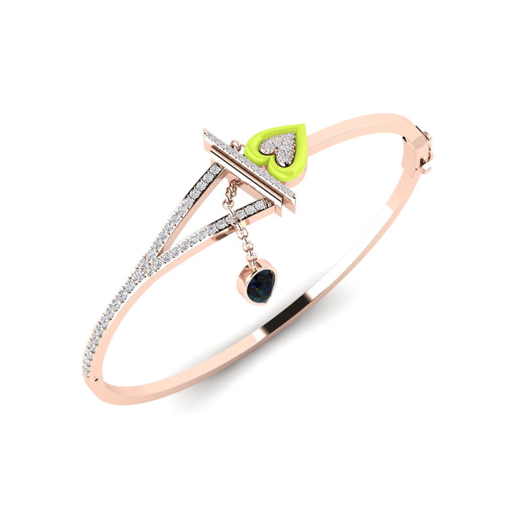 Opale Noire Bracelet pour femme Solotu