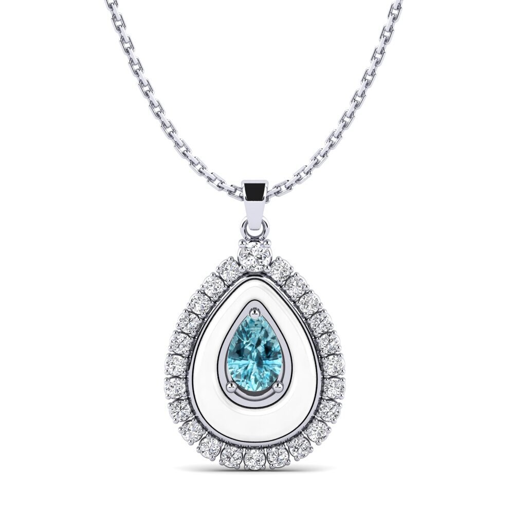 Blue Zircon Women's Pendant Somertz