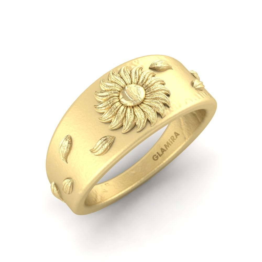 Flower Organic Design Collection GLAMIRA Ring Sondra 585 Yellow Gold