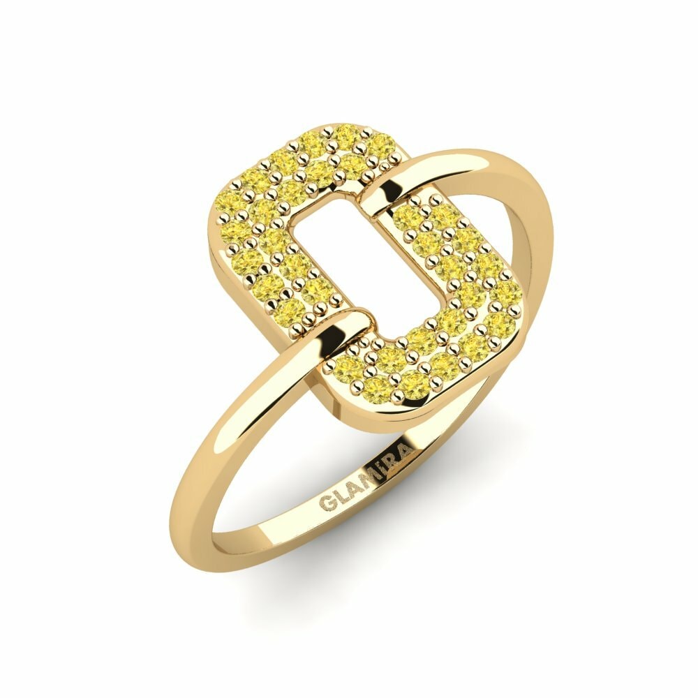 Yellow Sapphire Ring Sonho