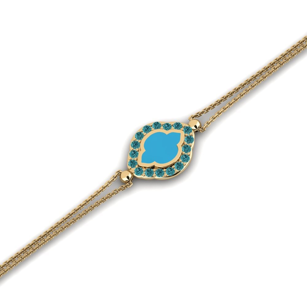 Blue Diamond Women's Bracelet Sonme
