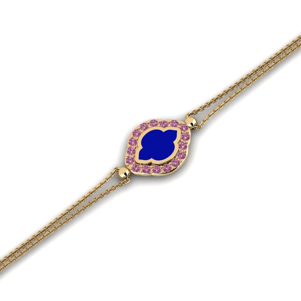 Rhodolite Garnet Women's Bracelet Sonme