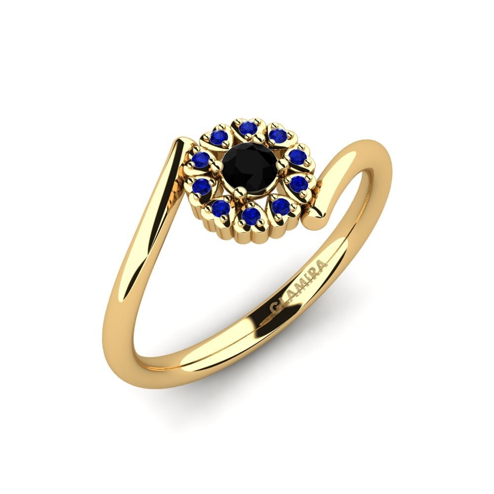 Black Sapphire Ring Sophronia