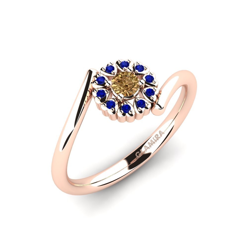 9k Oro Rosa Anillo Sophronia