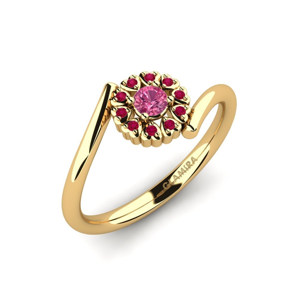 Pink Tourmaline Ring Sophronia