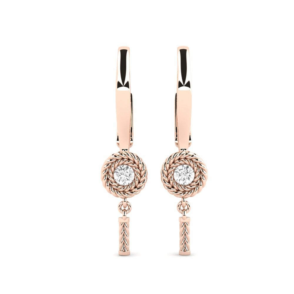 Pendiente de mujer Sopiana 14k Oro Rosa