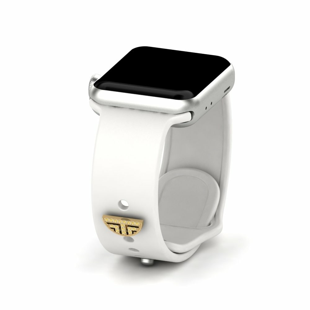 Accesorios para Apple Watch® Sortilege - D Oro Amarillo 585 Diamante Amarillo