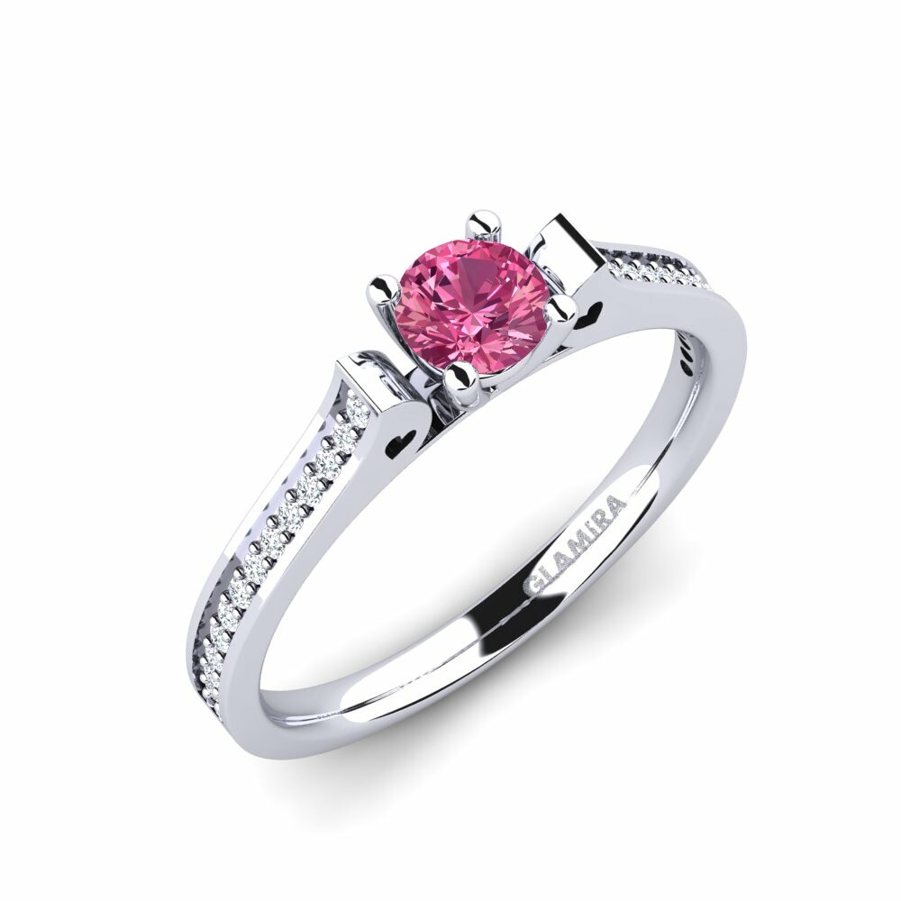 Pink Tourmaline Engagement Ring Souline