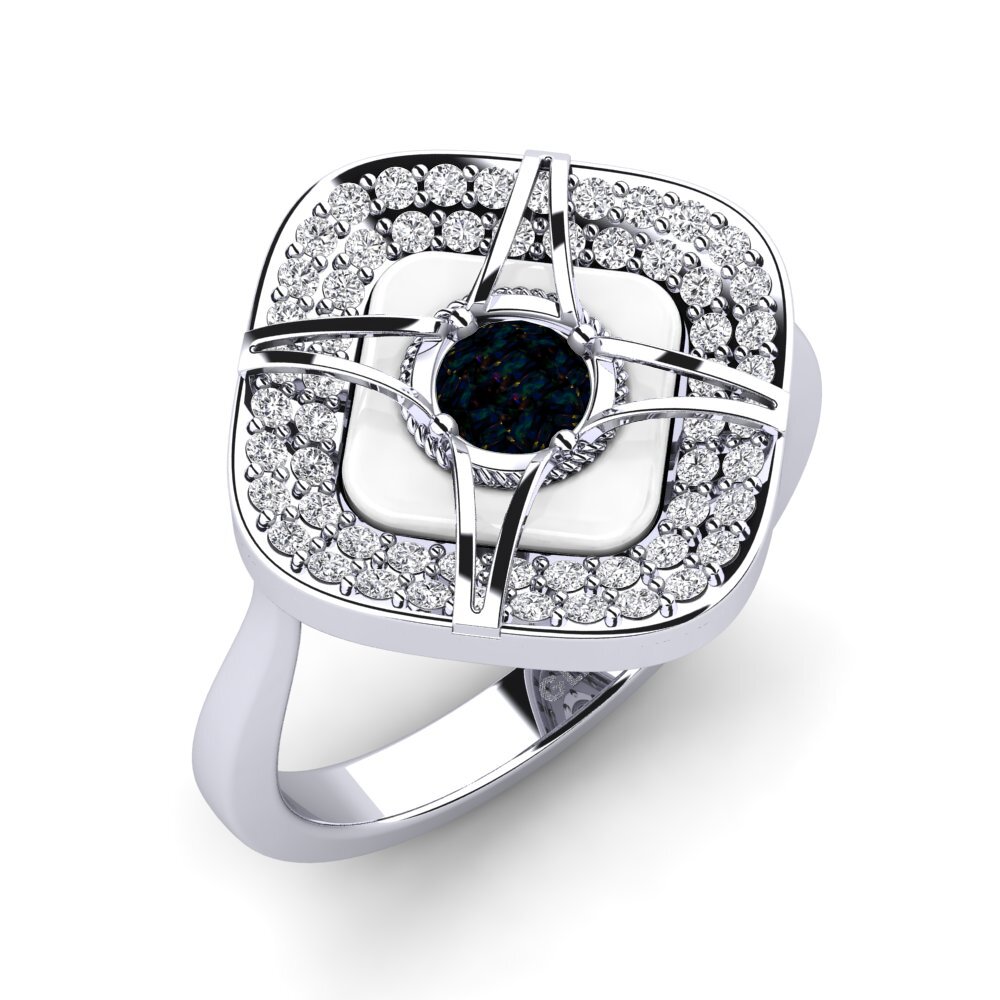 Black Opal Ring Speelman