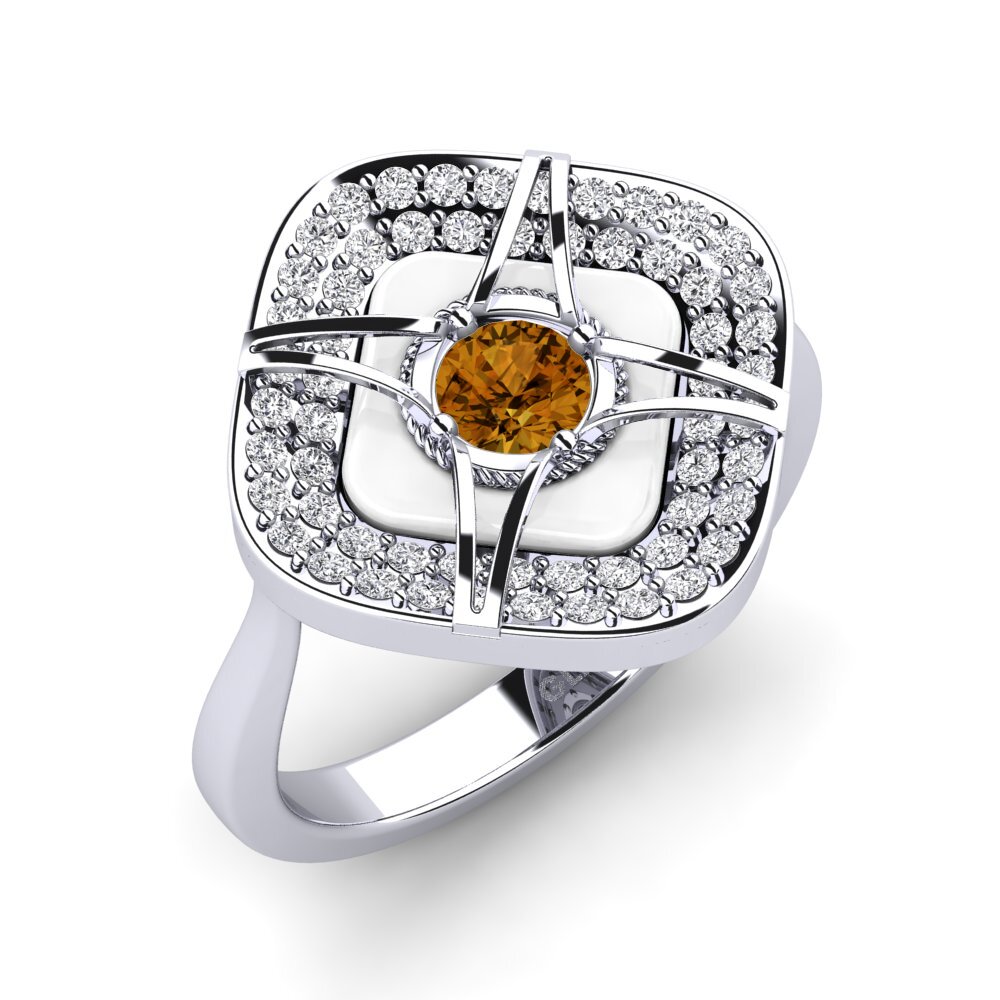Brown Zircon Ring Speelman