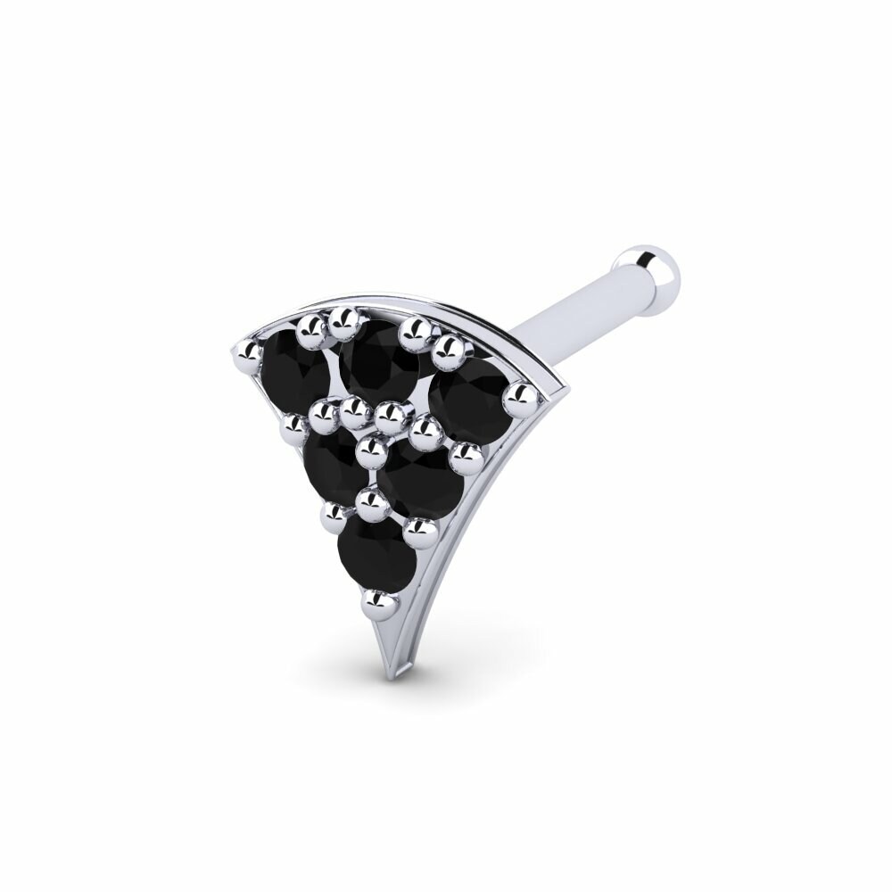 Saphir noir Piercing Nez Starr