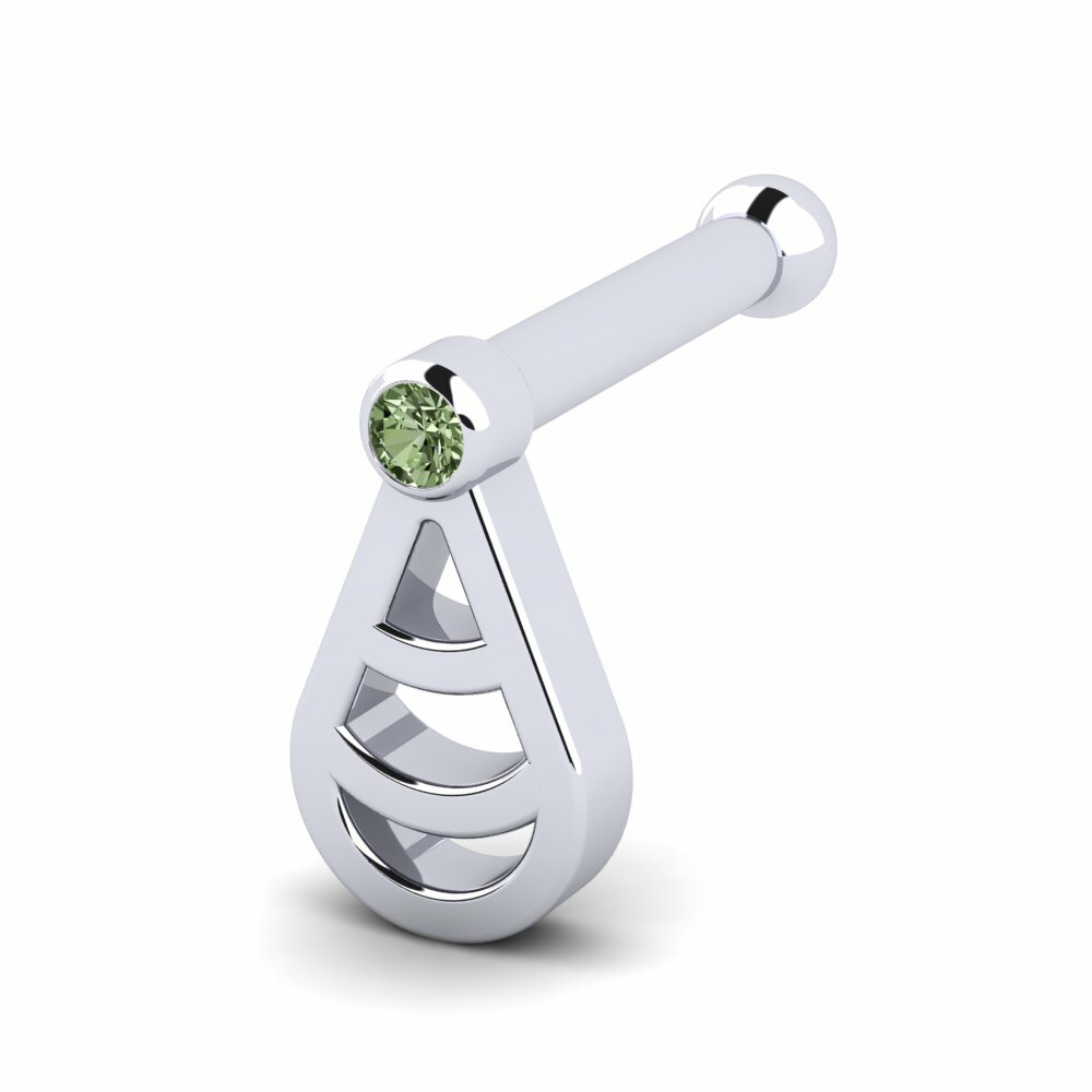 Groene Diamant Neus Pin Stato