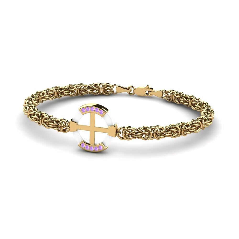 Amethyst Men's Bracelet Stauffer