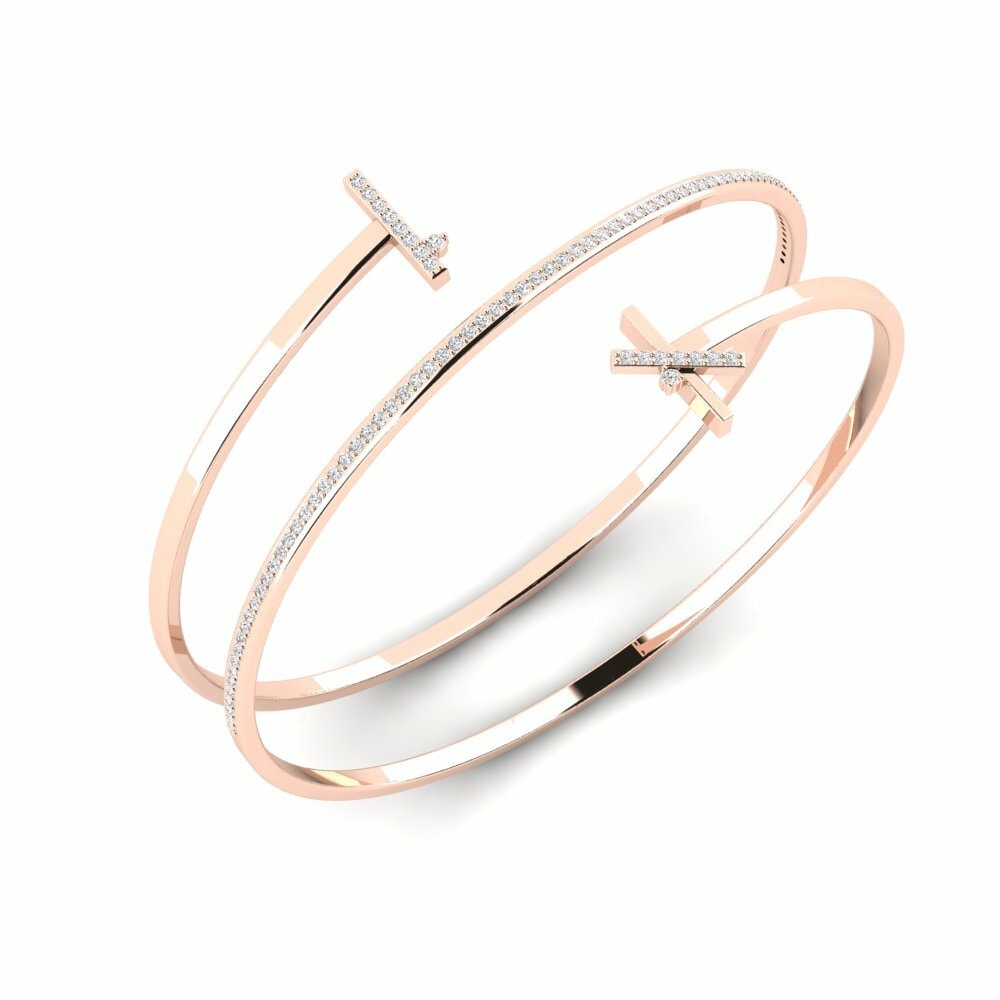 14K Rood Goud Dames Armband Stavros