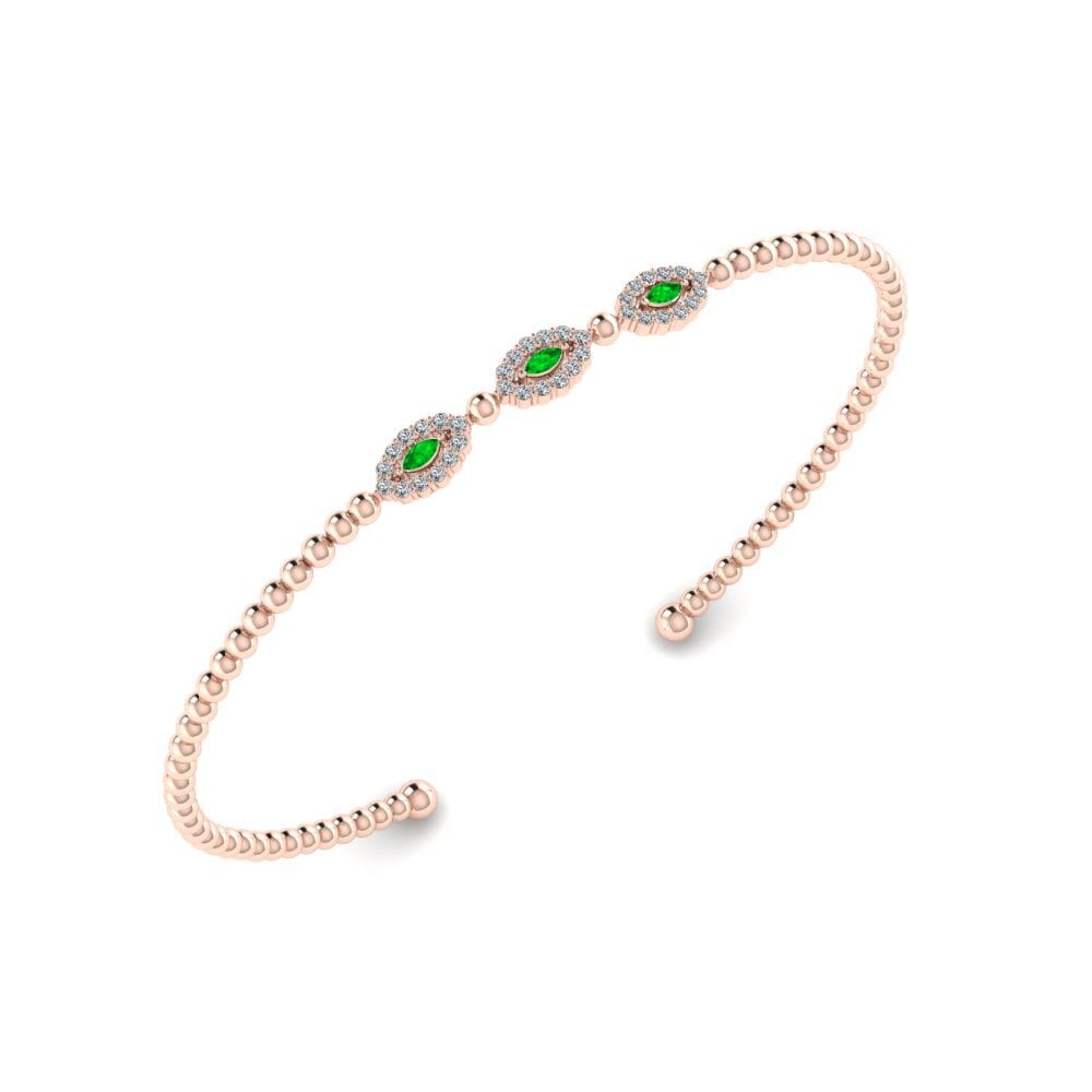 Emerald Women's Bracelet Stefaner