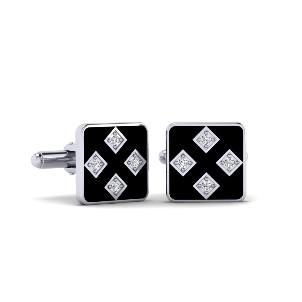 Lab Grown Diamond Cufflink Stev