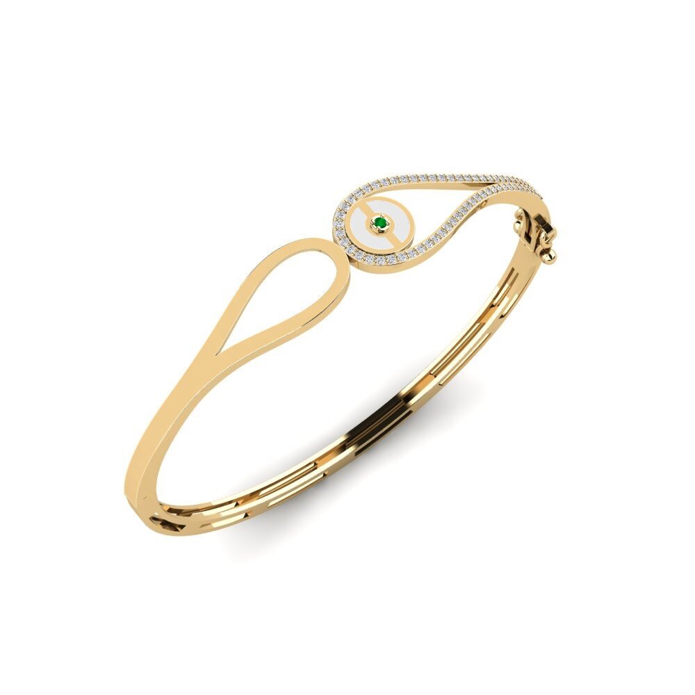 Emerald Women's Bangle Stilusos