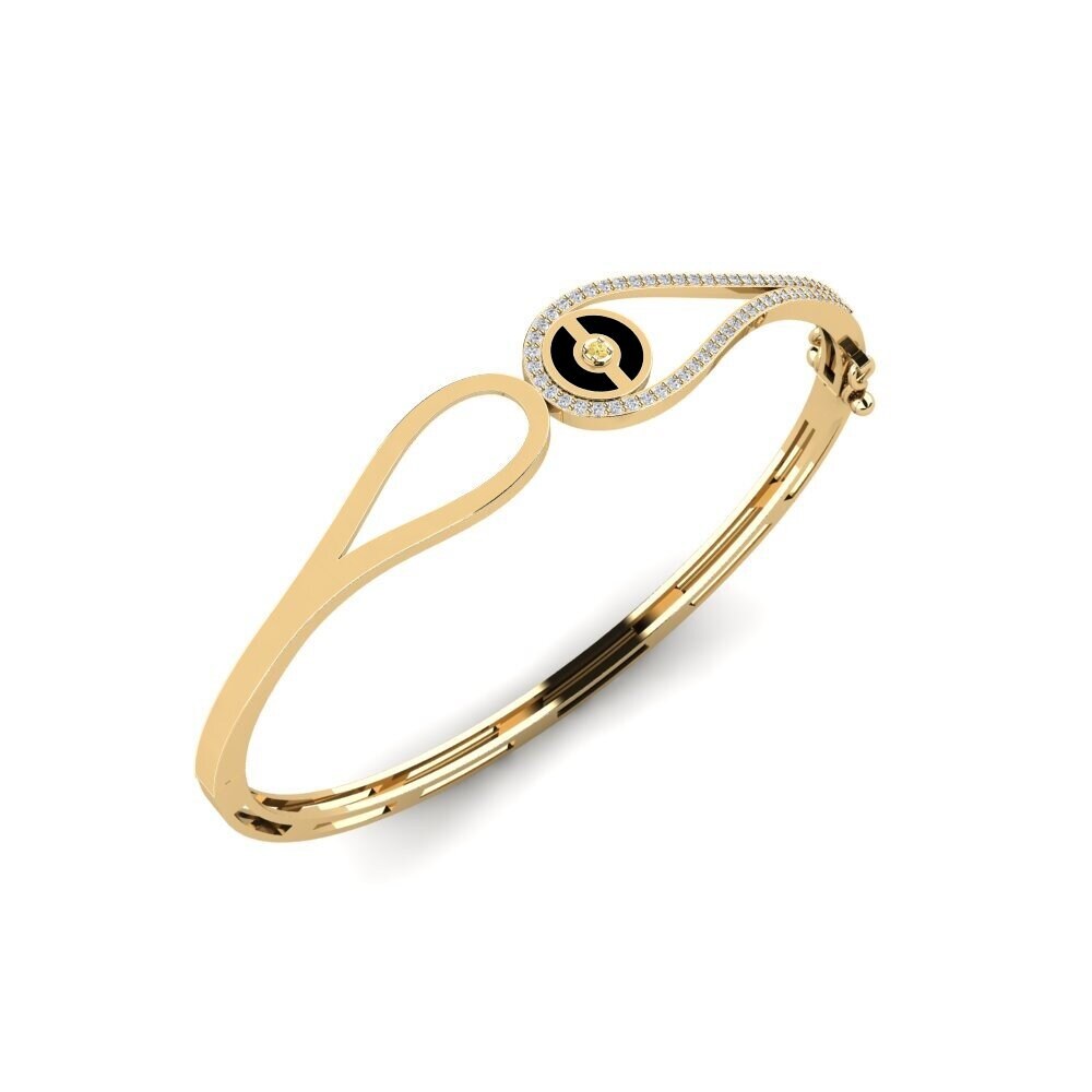Yellow Diamond Women's Bangle Stilusos